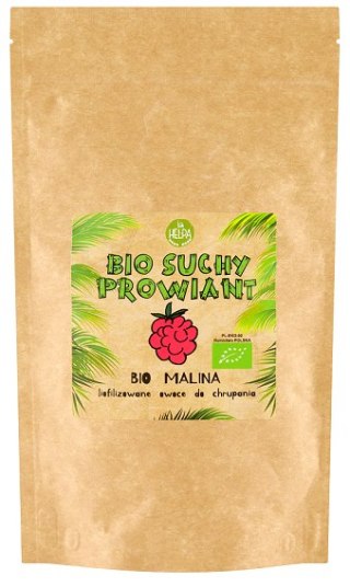 SUCHY PROWIANT (LIOFILIZOWANE MALINY) BIO 20 g - HELPA