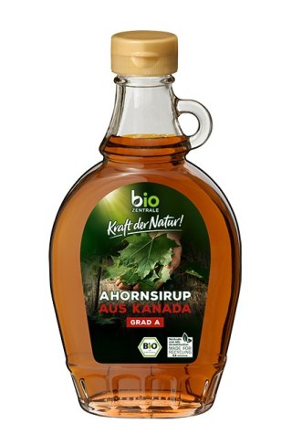 SYROP KLONOWY A BEZGLUTENOWY BIO 250 ml - BIO ZENTRALE