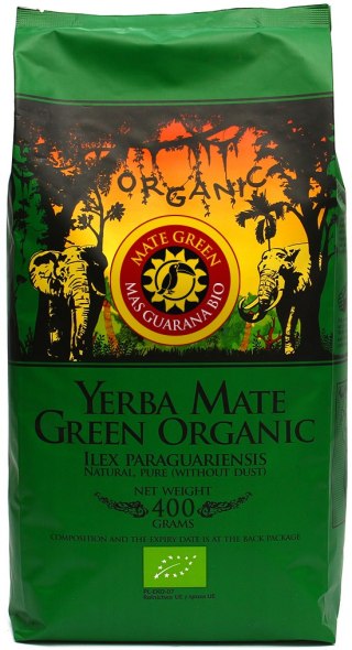 YERBA MATE GREEN MAS GUARANA BIO 400 g - ORGANIC MATE GREEN