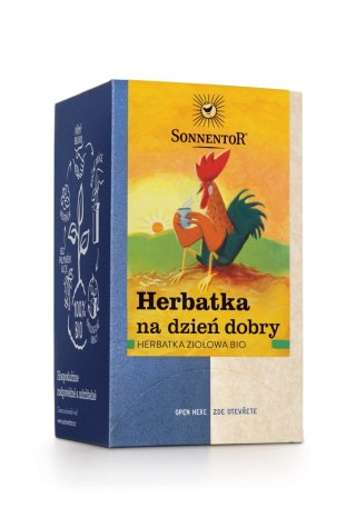 HERBATKA ZIOŁOWA NA DZIEŃ DOBRY (GOOD MORNING) BIO (18 x 1,5 g) 27 g - SONNENTOR