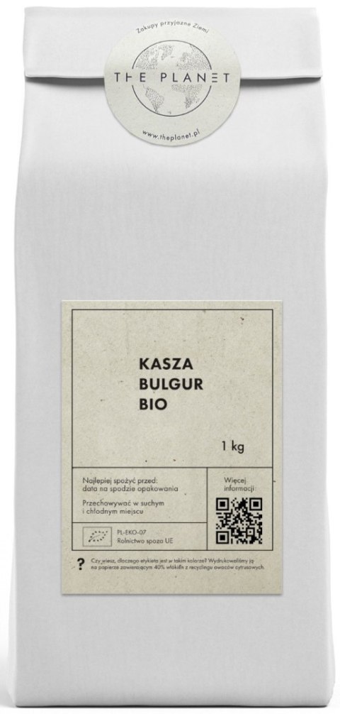 KASZA BULGUR BIO 1 kg - THE PLANET