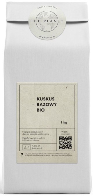 KASZA KUSKUS RAZOWY BIO 1 kg - THE PLANET