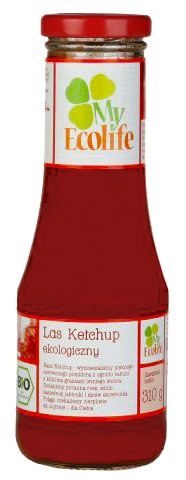 KETCHUP (LAS KETCHUP) BIO 310 g - MY ECOLIFE