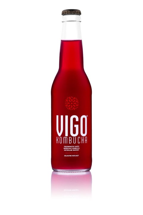 KOMBUCHA JAGODA ACAI BEZGLUTENOWA 330 ml - VIGO