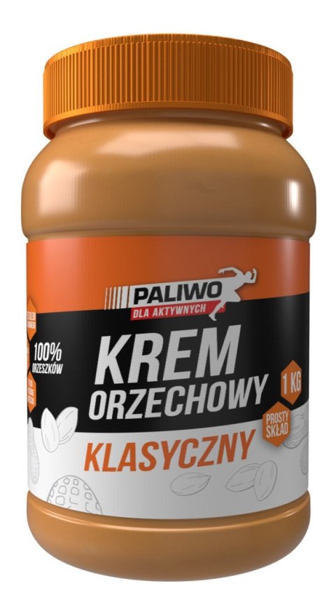 KREM ORZECHOWY KLASYCZNY 100 % BEZ DODATKU SOLI I CUKRÓW 1 kg - PALIWO DLA AKTYWNYCH