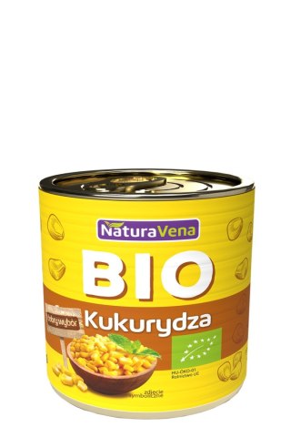 KUKURYDZA KONSERWOWA BIO 340 g - NATURAVENA