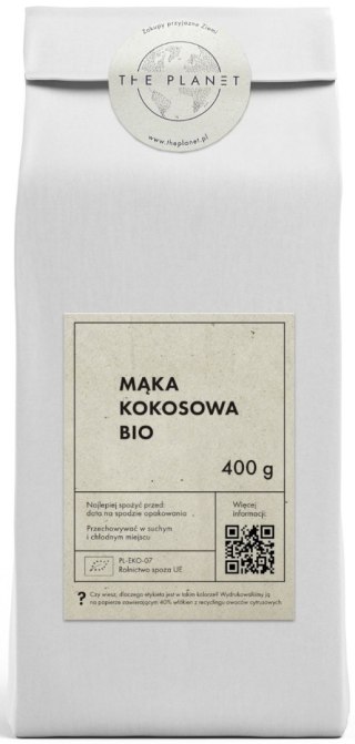 MĄKA KOKOSOWA BIO 400 g - THE PLANET