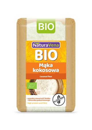 MĄKA KOKOSOWA BIO 500 g - NATURAVENA