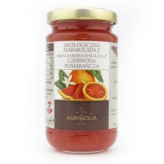 MARMOLADA Z CZERWONYCH POMARAŃCZY BIO 240 g - AGRISICILIA