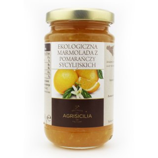 MARMOLADA Z POMARAŃCZY SYCYLIJSKICH BIO 240 g - AGRISICILIA