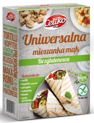 MIESZANKA MĄK UNIWERSALNA BEZGLUTENOWA 200 g - CELIKO