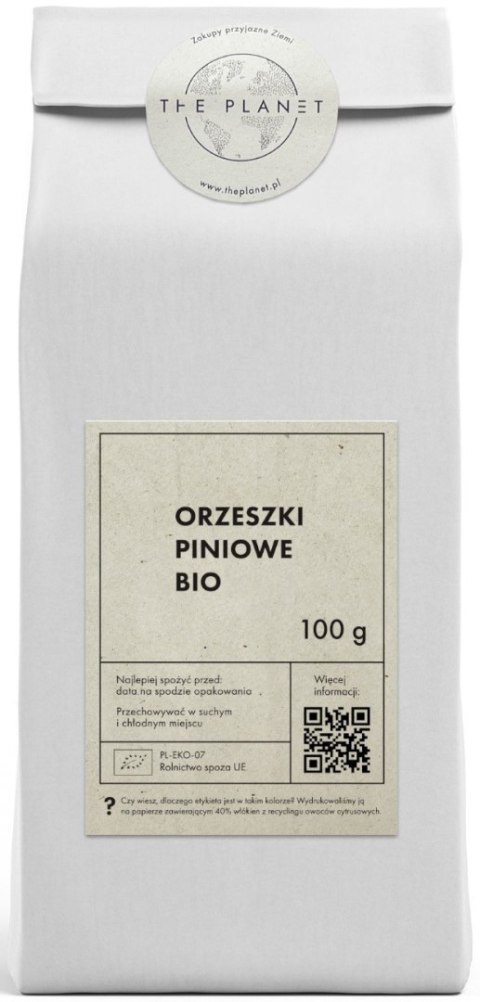 ORZESZKI PINIOWE BIO 100 g - THE PLANET