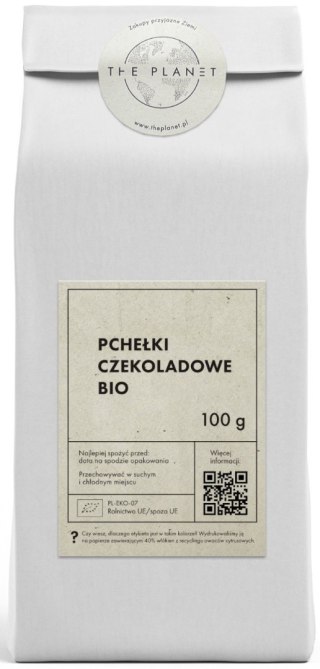 PCHEŁKI CZEKOLADOWE BEZGLUTENOWE BIO 100 g - THE PLANET