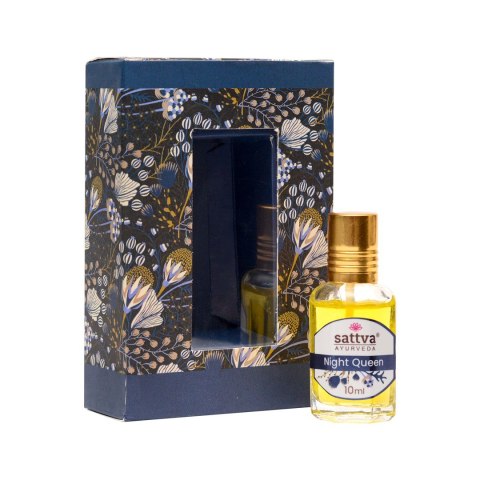 PERFUMY W OLEJKU KRÓLOWA NOCY (ROLL-ON) 10 ml - SATTVA (AYURVEDA)