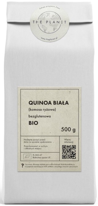 QUINOA BIAŁA (KOMOSA RYŻOWA) BEZGLUTENOWA BIO 500 g - THE PLANET