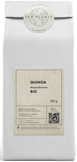 QUINOA EKSPANDOWANA BIO 150 g - THE PLANET