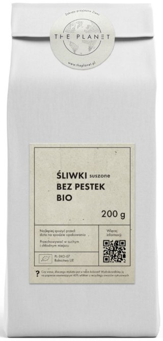 ŚLIWKI SUSZONE BIO 200 g - THE PLANET