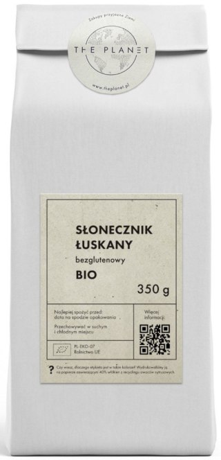 SŁONECZNIK ŁUSKANY BEZGLUTENOWY BIO 350 g - THE PLANET