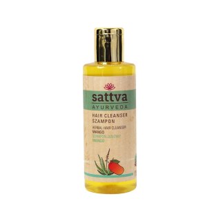 SZAMPON DO WŁOSÓW ZIOŁOWY MANGO 210 ml - SATTVA (AYURVEDA)