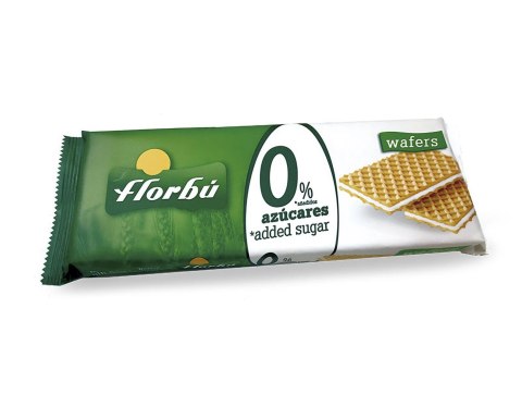 WAFELKI Z KREMEM BEZ DODATKU CUKRU 150 g - FLORBU