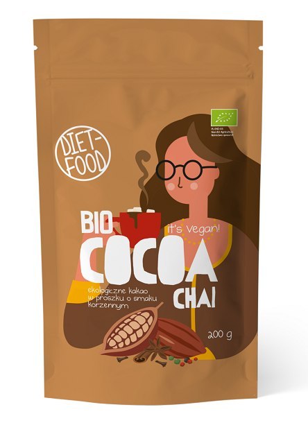 CZEKOLADA DO PICIA CHAI BIO 200 g - DIET-FOOD