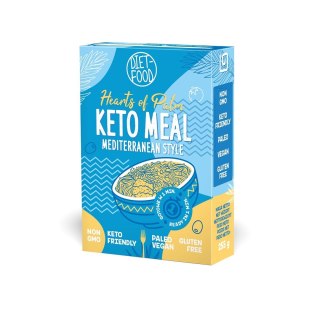 DANIE ŚRÓDZIEMNOMORSKIE Z SERCEM PALMY BEZGLUTENOWE KETO 255 g - DIET FOOD