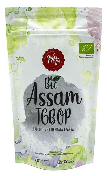 HERBATA CZARNA ASSAM BIO 100 g - QUBA CAFFE