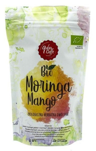 HERBATKA OWOCOWA MORINGA MANGO BIO 100 g - QUBA CAFFE