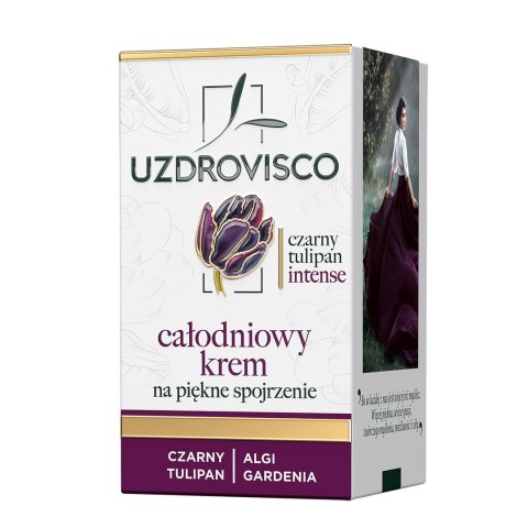 KREM POD OCZY PRZECIWZMARSZCZKOWY NA DZIEŃ I NA NOC 25 ml - UZDROVISCO (CZARNY TULIPAN INTENSE)