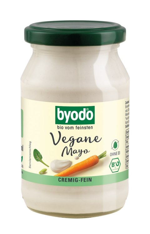 MAJONEZ WEGAŃSKI BEZGLUTENOWY BIO 250 ml - BYODO