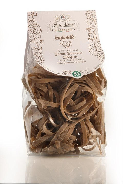 MAKARON (GRYCZANY) TAGLIATELLE BEZGLUTENOWY BIO 250 g - PASTA NATURA