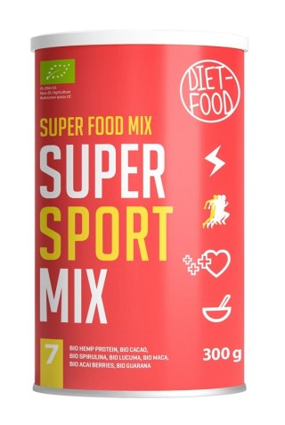 MIESZANKA WSPOMAGAJĄCA TRENING (SUPER SPORT MIX) BIO 300 g - DIET-FOOD