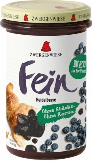 MUS JAGODOWY BEZGLUTENOWY BIO 280 g - ZWERGENWIESE