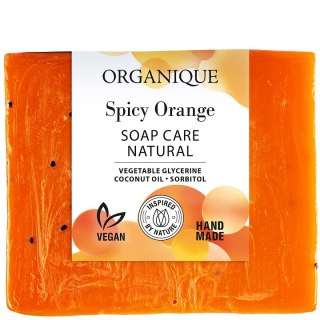 MYDŁO W KOSTCE SPICY ORANGE 100 g - ORGANIQUE