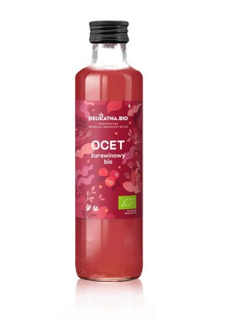 OCET ŻURAWINOWY BIO 250 ml - DELIKATNA (ZAKWASOWNIA)