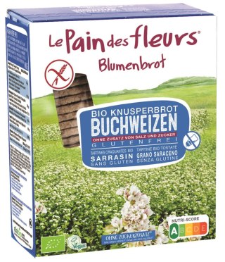 PIECZYWO CHRUPKIE GRYCZANE BEZ DODATKU SOLI I CUKRU BEZGLUTENOWE BIO 150 g - LE PAIN DES FLEURS