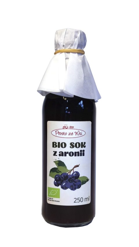 SOK Z ARONII BIO 250 ml - PROSTO ZE WSI