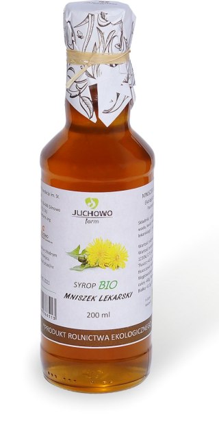 SYROP Z MNISZKA LEKARSKIEGO BIO 200 ml - JUCHOWO