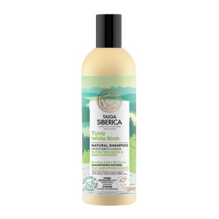 SZAMPON DO WŁOSÓW INTENSYWNE ODŚWIEŻENIE I POGRUBIENIE Z BIAŁĄ BRZOZĄ 270 ml - NATURA SIBERICA (TAIGA)