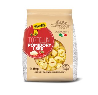 TORTELLINI POMIDORY I SER 250 g - NOVELLE