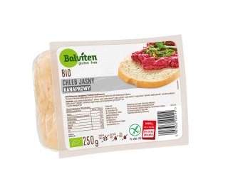 CHLEB JASNY KANAPKOWY KROJONY BEZGLUTENOWY BIO 250 g - BALVITEN