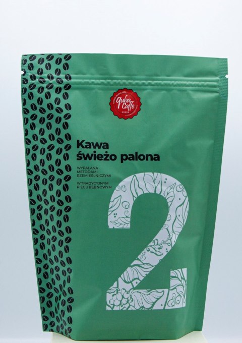 KAWA ZIARNISTA ARABICA/ROBUSTA (NO.2) 250 g - QUBA CAFFE