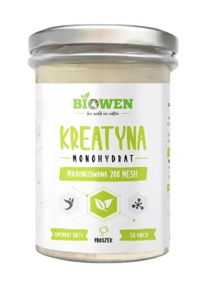 KREATYNA MONOHYDRAT PROSZEK BEZGLUTENOWA 250 g - HEMPKING (BIOWEN)