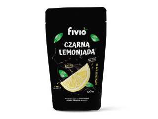 LEMONIADA CZARNA W PROSZKU 100 g - FIVIO