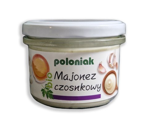 MAJONEZ CZOSNKOWY BIO 200 ml - POLONIAK