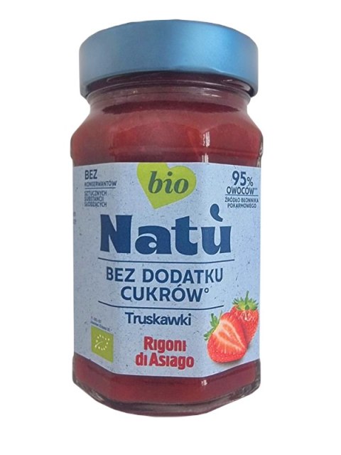 MUS Z TRUSKAWKI BEZ DODATKU CUKRU BIO 240 g - RIGONI DI ASIAGO