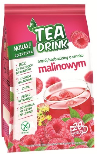 NAPÓJ HERBACIANY O SMAKU MALINOWYM BEZGLUTENOWY 300 g - CELIKO (TEA DRINK)