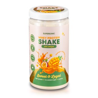 SHAKE PROTEINOWY Z KOLAGENEM O SMAKU MANGO - MARAKUJA KETO 560 g - SUPERSONIC