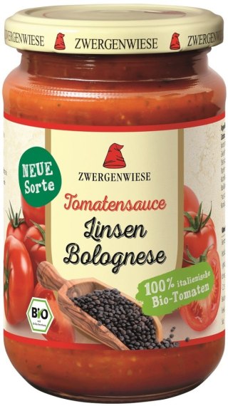 SOS BOLOGNESE Z SOCZEWICĄ BIO 340 ml - ZWERGENWIESE