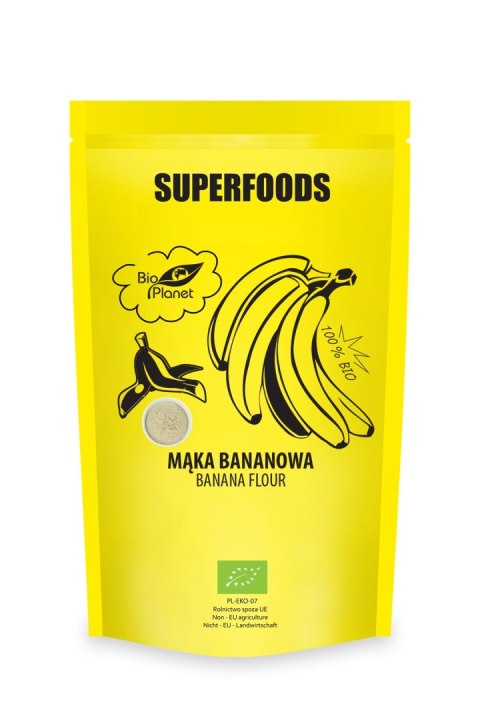 MĄKA BANANOWA BIO 200 g - BIO PLANET